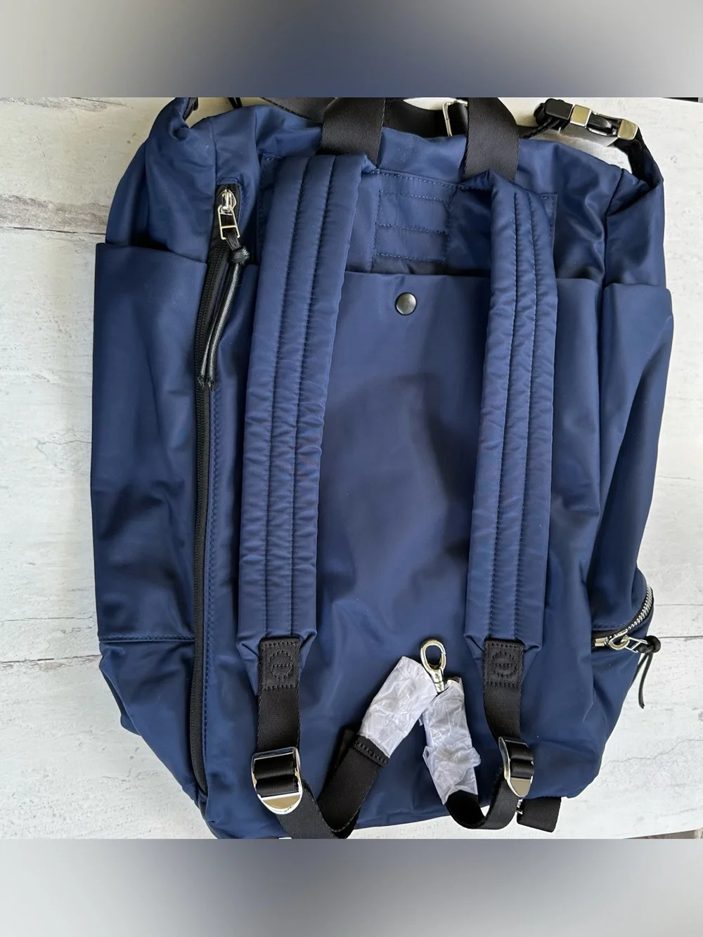 shortyLove • boxer - large backpack navy NWT